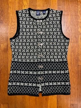 FAIR ISLE VEST from GAP